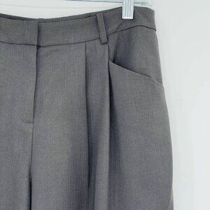 Lafayette 148 Herringbone Pleated Pants
